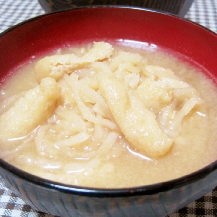 炒めて美味しい♪切干大根の味噌汁